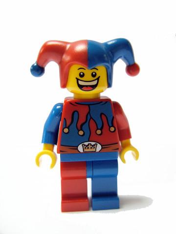 LEGO Minifigure-Jester - Fantasy Era-Castle / Fantasy Era-CAS403-Creative Brick Builders